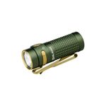 OLIGHT Baton4 Rechargeable EDC Flashlight, LED Pocket Flashlight 1300 Lumens with Magnetic Charging Cable, Small Powerful Bright Flashlight IPX8 Waterproof for Home, Camping and Emergencies (OD Green)