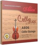 Alice 4/4 Cello Strings Set - Braid