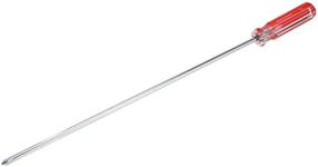 uxcell Magnetic #2 Phillips Screwdriver with 12 Inch Chrome Vanadium Steel Shaft for Repair Home Improvement Craft
