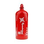 Aluminum Liquid Fuel Bottle Outdoor Camping Stove Gas Oil Container 1500ML - Red