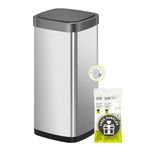 EKO EcoSmart Motion Sensor Kitchen Trash Can 80L/21.1G Soft Square