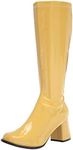 Ellie Shoes Women's Knee High Boot Fashion, Yellow, 8