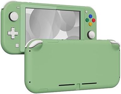 eXtremeRate Matcha Green DIY Replacement Shell for Nintendo Switch Lite, NSL Handheld Controller Housing w/Screen Protector, Custom Case Cover for Nintendo Switch Lite