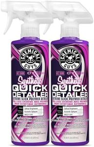 Chemical Guys WAC2111602FE Synthetic Quick Detailer, Extreme Slick Polymer Detailer, Great for Cars, Trucks, SUVs, Motorcycles, RVs & More, 473 ml (2 Pack)