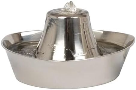 PetSafe Seaside Stainless Steel Cat Water Fountain