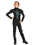 Rubie's Costume Co Rebel Mockingjay Part 1 The Hunger Games Deluxe Katniss Costume, Medium, One Color