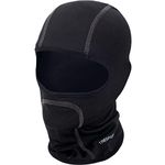 Trespass Unisex Moulder Balaclava, Black, One Size UK