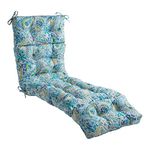 South Pine Porch Outdoor Baltic Paisley 72-inch Chaise Lounge Cushion