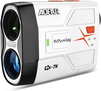 AOFAR GX-7N PRO Golf Rangefinder with Continuous Scan, Slope and Angle Switch Button with Indicator, Flag-Lock with Pulse, AI Technology, High-Precision, Waterproof for Tournament