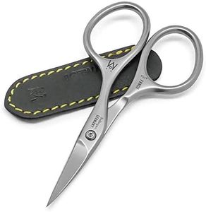 GERMANIKURE Professional Nail Cutter Scissors - FINOX Stainless Steel Manicure Tools in Leather Case - Ethically Made in Solingen Germany - 4704