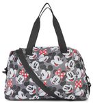 Disney Tote Duffel Bag Mickey Mouse Friends All Over Print Weekender Travel, Multicolor, One Size