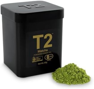 T2 Tea Organic Green Tea Matcha Powder in a Tin, 50 grams