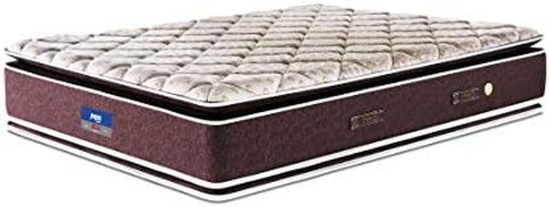 peps Restonic 6-inch Single Size Spring Mattress (Beige, 75x48x06)