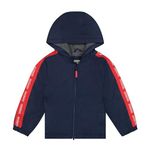 Oshkosh B'Gosh Toddler/Little Boys' Midweight Fleece Transitional Jacket, Navy, 4T