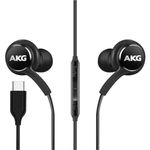 HICAS in-Ear AK-G Wired Earbuds with Microphone - USB-C Headphones with Braided Cable - 2024 New Stereo Earphones for Sam-Sung Galaxy S24 Ultra, S24+,S24,S23, S22, S21& iPhone 15 Series