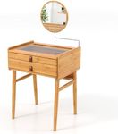 Giantex Makeup Vanity Table with Mi