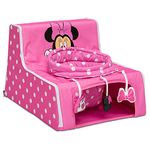 Delta Children Disney Minnie Mouse Sit N Play Portable Activity Seat for Babies Floor Seat for Infants