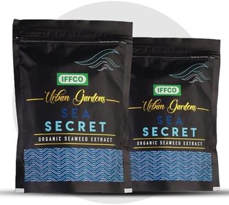 IFFCO Urban Gardens - Sea Secret 1Kg - Seaweed Extract Granules - Organic Plant Growth Promoter & Bio-Stimulant - Plant Growth Booster Suitable for All Plants