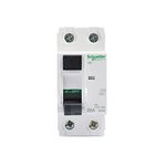 Schneider Electric Plastic 2 Pole 25A, 30Ma Residual Current Circuit Breaker, Standard Size (White), Small (xID)