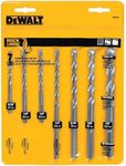 DEWALT Masonry Drill Bit Set, Percu