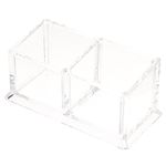 Acrylic Sugar Packet Holder Sugar Packet Storage Sweetener Holder Sugar Coffee Sugar Bag Case Guest Room Storage Boxes (Transparent)