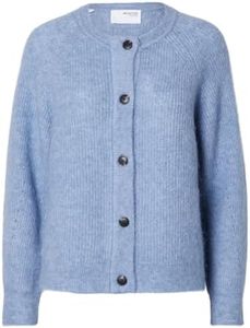 SELECTED FEMME Cardigan Manches Longues Endless Sky S Endless Sky S