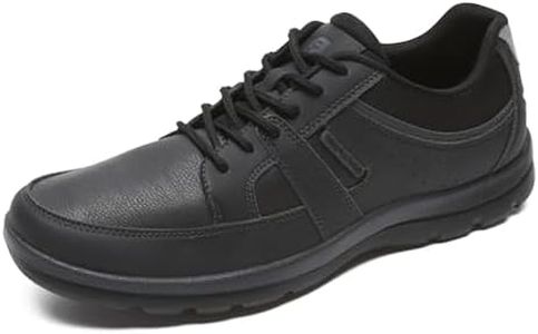 ROCKPORT Men's Get Your Kicks Blucher Fashion Sneaker, Black, 9.5 US