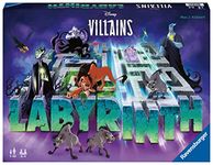Ravensburger Disney Villains Labyrinth Board Game – A Classic Family Game for Ages 7 and Up, Teal/Turquoise Green