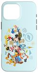 iPhone 16 Pro Max Walt Disney World 50th Anniversary Mickey and Friends Blue Case