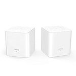 Tenda Nova MW3-2 Mesh WiFi System-Up to 2 Room Coverage. Whole Home WiFi Router and Extender Replacement, AC1200 Mesh Router for Wireless Internet, Works with Alexa, Parental Control, 2-pack