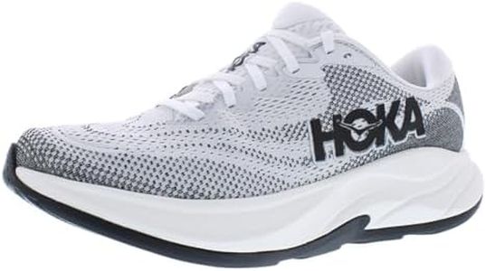 HOKA Men's Rincon 4 Running Shoes (White/Black, Size 10 US)