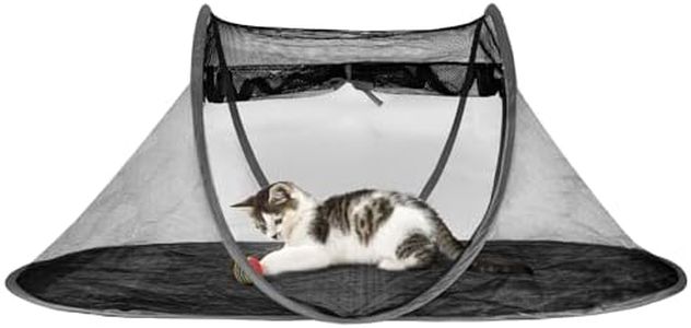 Cat Tent Outdoor, Pet Enclosure Tent Suitable for Cats and Small Animals, Indoor Playpen Portable Exercise Tent with Carry Bag