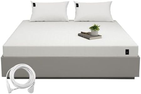 King Grounding Sheet, 95% Cotton and 5% Silver Fibre,Grounding Mat for Bed, Improves Sleeping, Relieves Pain and Stress, Grounding Bed Sheet King Size with 15ft Grounding Wire, White (76x80in)