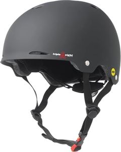 Triple Eight Gotham MIPS Helmet, Black Matte, S/M