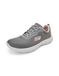 Skechers-Women's Casual Shoes-SUMMITS-896219ID-CCPK-9 Charcoal/Pink