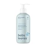 ATTITUDE Baby 2-in-1 Shampoo and Body Wash, EWG Verified, Dermatologically Tested, Vegan, Good Night, 473 mL