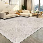 Leesentec Area Rugs Moroccan Geomet