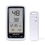 AcuRite 01136M Wireless Thermometer with Indoor/Outdoor Temperature and Humidity, White