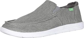 Sanuk Men's Hi Five Sneaker, Grey, 7 UK