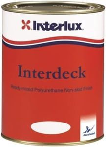 Interlux YJB000/QT Interdeck Slip-Resistant Deck Paint - White, Quart