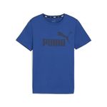 PUMA Boys Logo B Tee, Cobalt Glaze, 152 EU