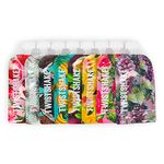 Twistshake 8X Squeeze Bag Reusable Baby Double Zip Food Pouch 100 ml, Refillable Food Storage Bag for Weaning, Yoghurt, Purees & Lumpy Homemade Baby Food, Washable Freezer Safe, BPA Free, Fruit