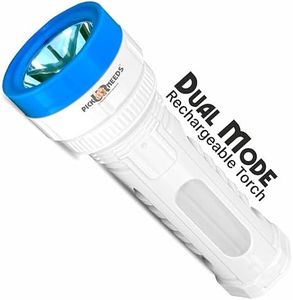 Pick Ur Needs Rechargeable Mini LED Torch 25W+ Tube for Emergency Search Light with 1000mAh Battery (Blue)
