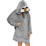 A2Z 4 Kids Girls Boys Oversized Hoodie Printed Snuggle Comfy Blanket Super - Snuggle 950 Sloth_.Kids