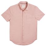 MARKRICH Kids 100% Cotton Regular Fit Solid Shirt for Boys||Collared Neck Short Sleeve Shirt for Boys||Casual,Trendy,Soft Fabric Half Sleeve Shirt for Boys & Kids, Best for Summer Dusky Pink