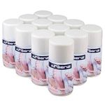 AIRSENZ Air Freshener Aerosol Refill Cans - Automatic Spray Dispenser Refills - 12 x 270ml Cans (Baby Powder)