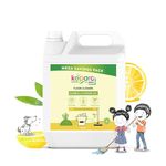 Koparo Natural Disinfectant Floor Cleaner Liquid | 5 Litres | Lime & Lemongrass | Tile & Marble Cleaner | Eco-friendly, Organic & Non-Toxic | Skin Safe, Baby Safe & Pet Friendly