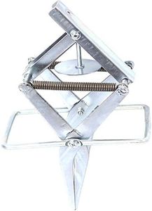 Haierc Easy Set Mole Eliminator Trap,Galvanized Steel Mole and Gopher Trap (Sliver)