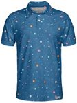 PAGYMO Golf Shirts for Men Funny Golf Shirts for Men Golf Polo Shirts Hawaiian Polo Golf Gifts, Aop-polo-60268, XL