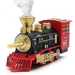 Hot Bee Toys Steam Locomotive Toy -